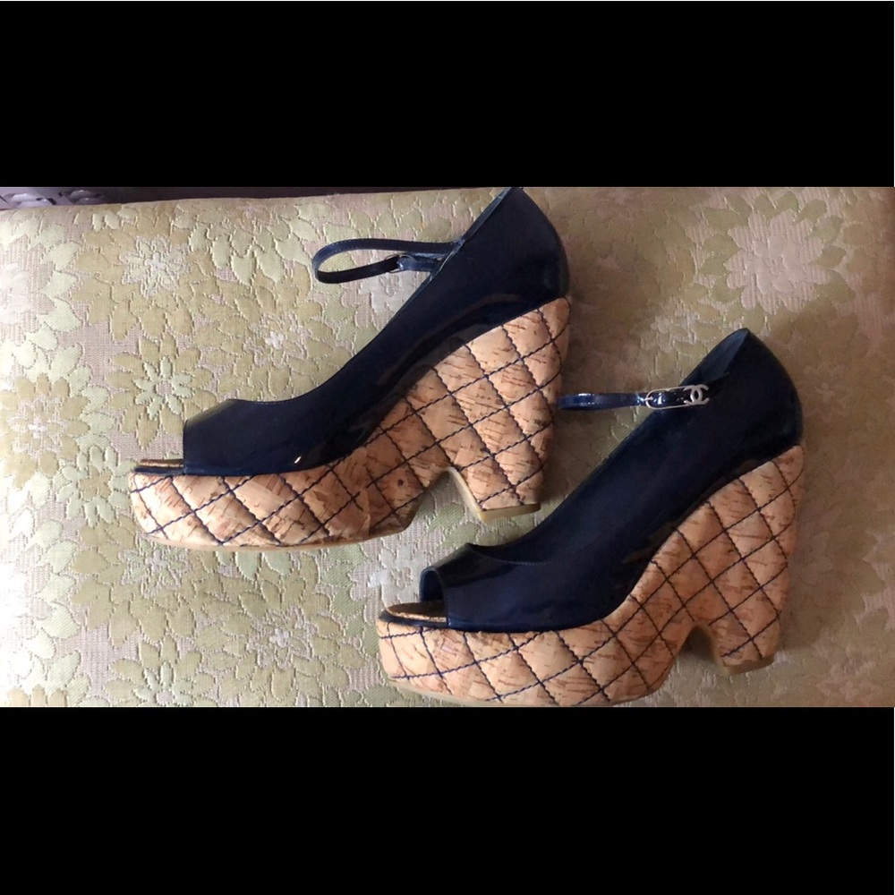 CHANEL WEDGES - Picture 6 of 6